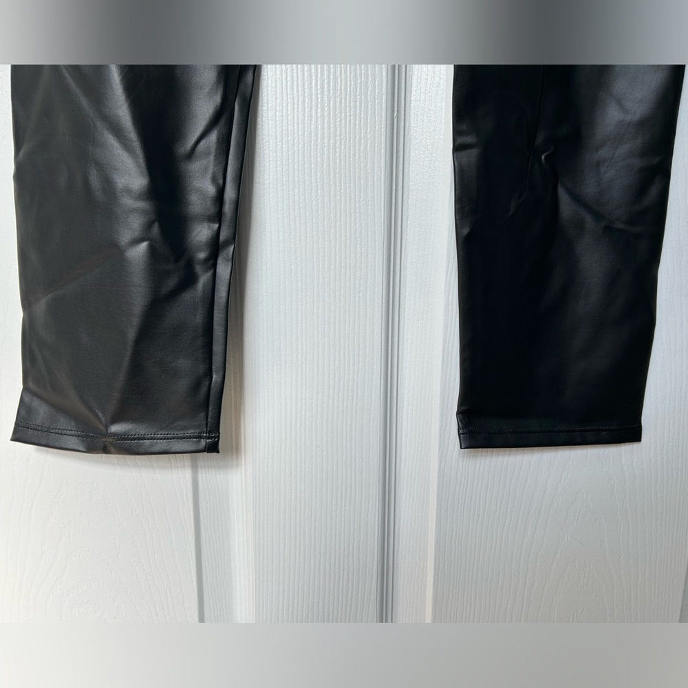 Love Ryan Los Angeles Faux Leather Black Leggings Plus Size 2X NWT - Picture 8 of 12